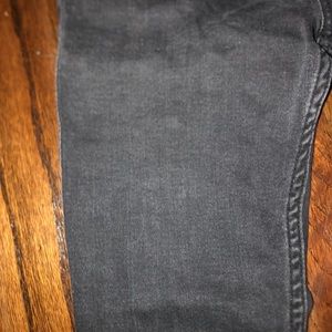 black Abercrombie skinny jeans